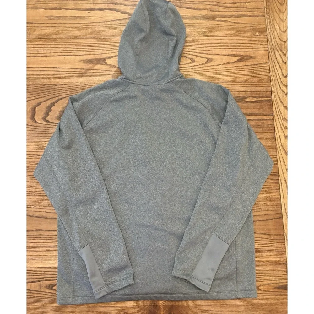 The North Face Men's XXL Grey/Yellow Canyonlands Full Zip Hoodie Sweatshirt